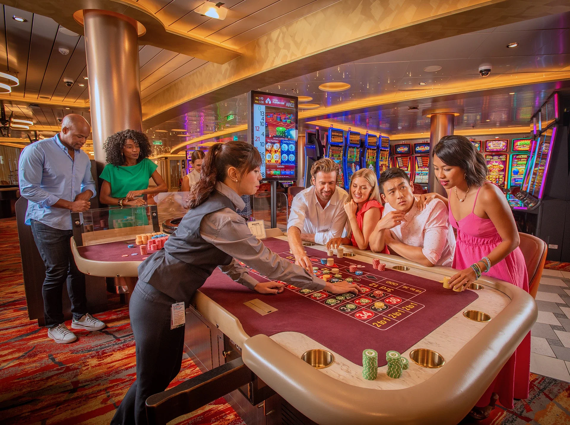 Ambiente de juegos de casino